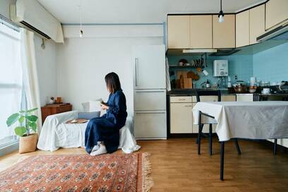 50代からの部屋づくり。ものを減らしたら築44年の団地が大好きな空間に