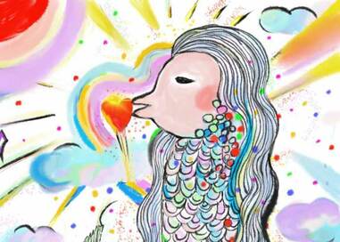 津森千里さんがアマビエに込めた思い。「大丈夫」と前向きに生きる