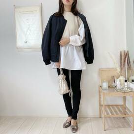 ユニクロのMA-1は軽くて温かいお出かけ最強アイテム。夫婦で共用しても