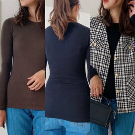 今年のユニクロは「見せたいヒートテック」。大人の着まわし・活用術