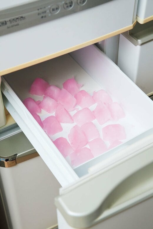 ピンクの氷ができる！