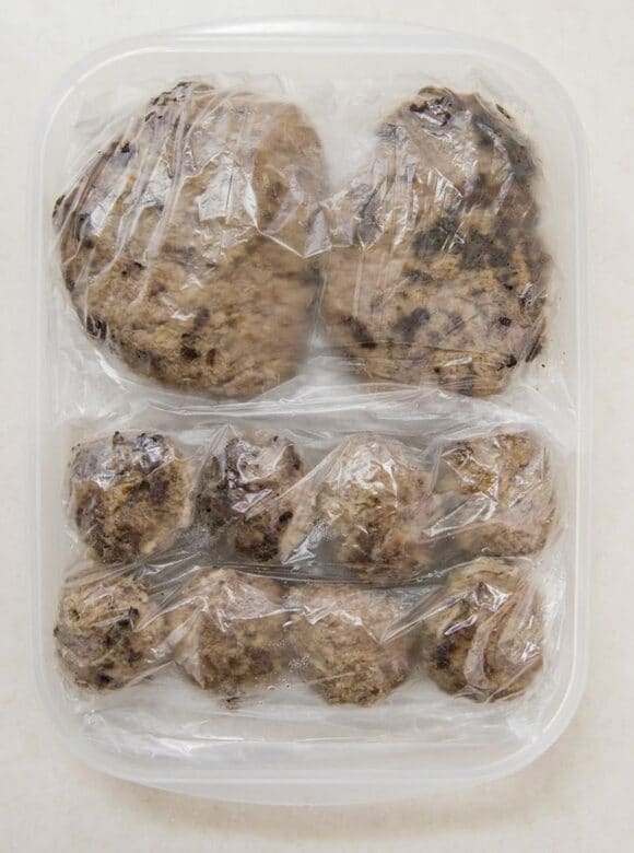 冷凍ハンバーグ