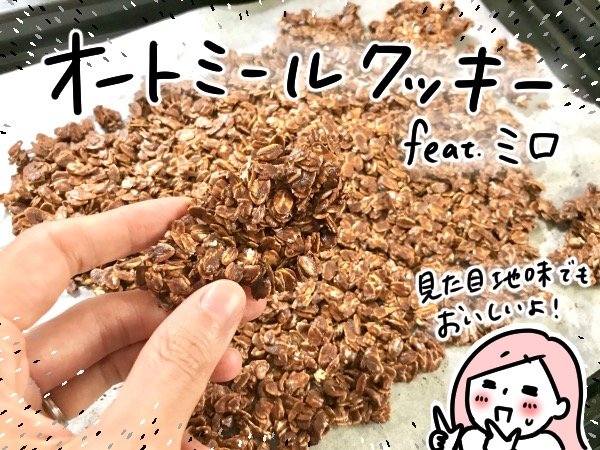 オートミールクッキー