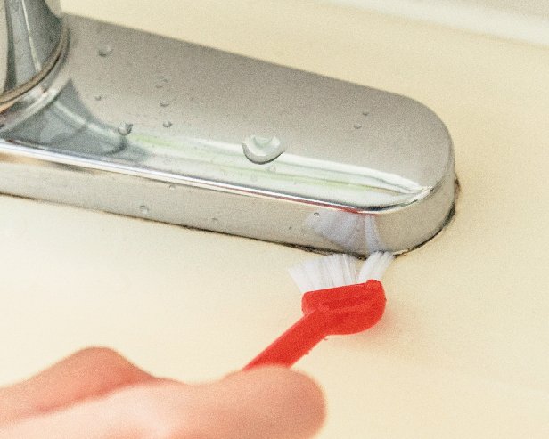 スキマブラシでおそうじ