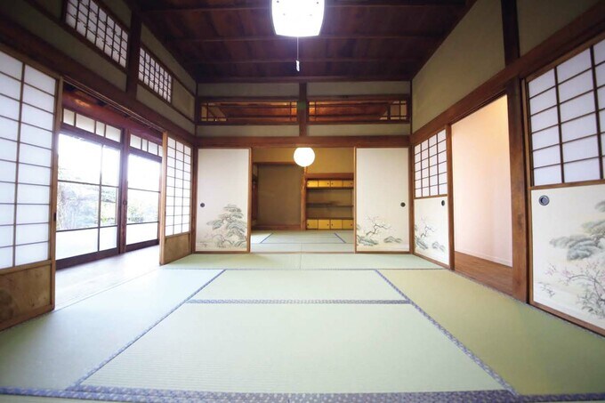 リノベーション前は8畳の続き間