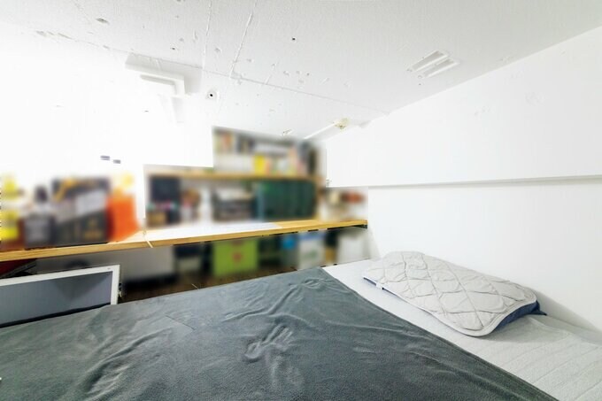 夫のプライベートスペース