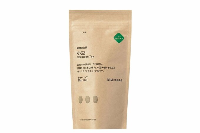 穀物のお茶小豆のパッケージ