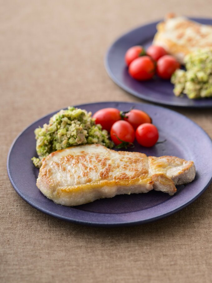 塩ポークソテー