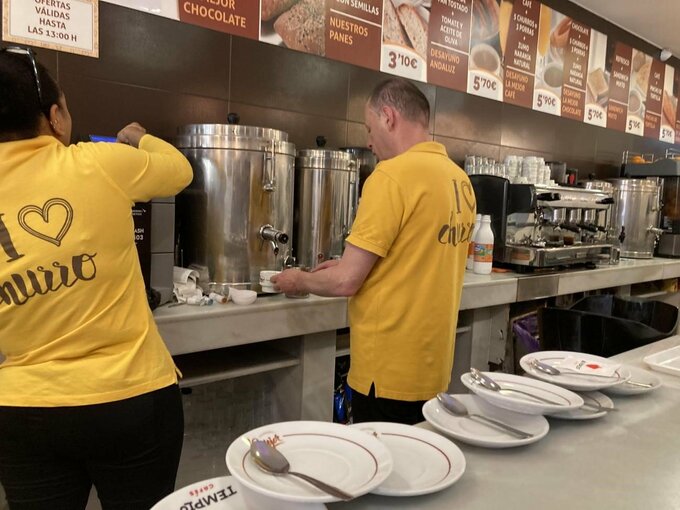 スペインのお店