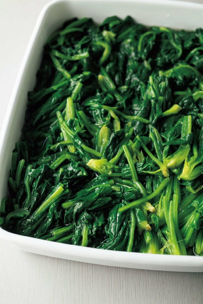 ほうれん草のだし浸し