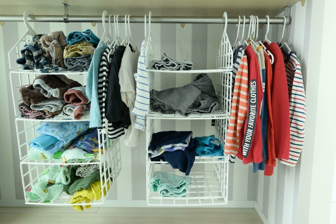 子ども服も自分で選べるスタイル