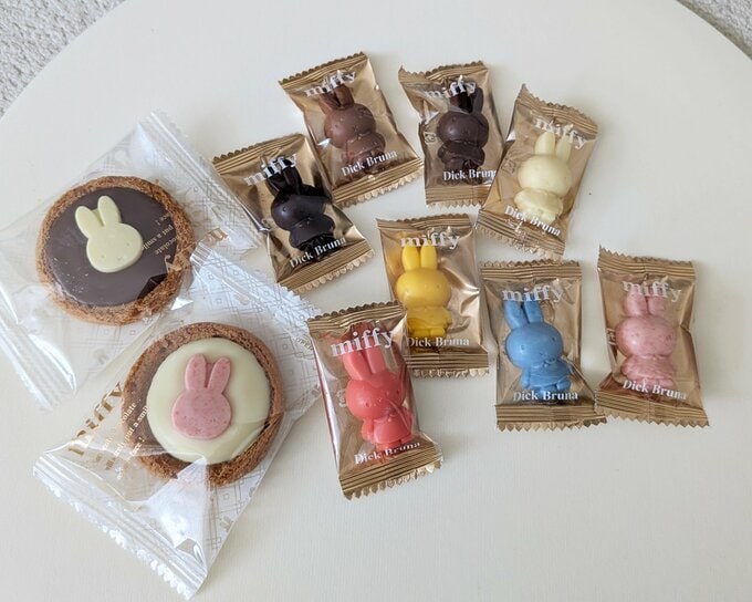 ミッフィーのチョコレート