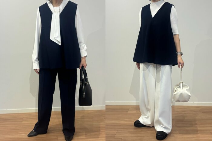 卒入学式服はプラステの「セットアップ」が1組あればいい。上下合わせ