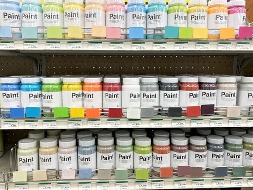 DIYに使いやすい水性塗料のHip mini