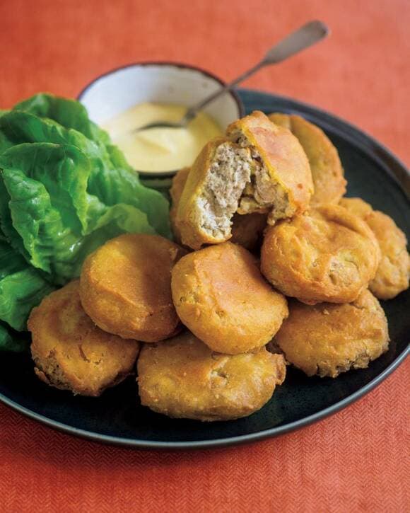 豆腐サバ缶ナゲット