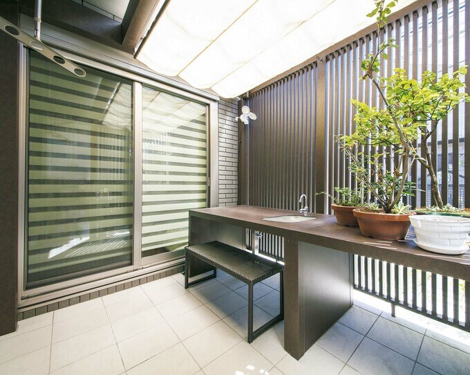 タカショー「アートボードシンクワイド/テーブル」