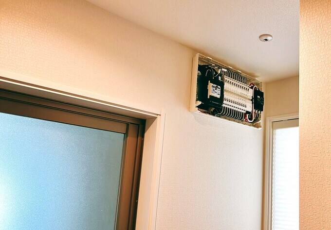 新規分電盤の増設場所