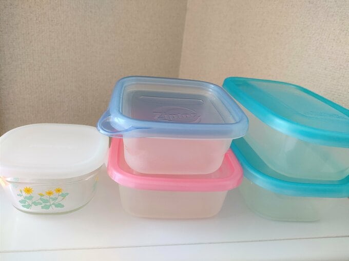 ガラス製・プラスチック製の保存容器