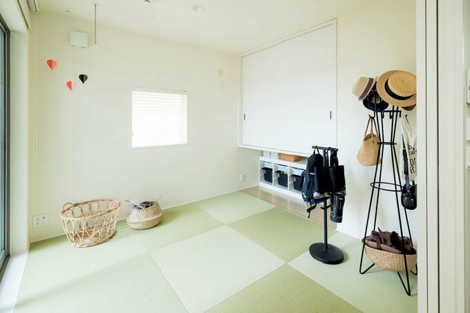 和室荷物ラック