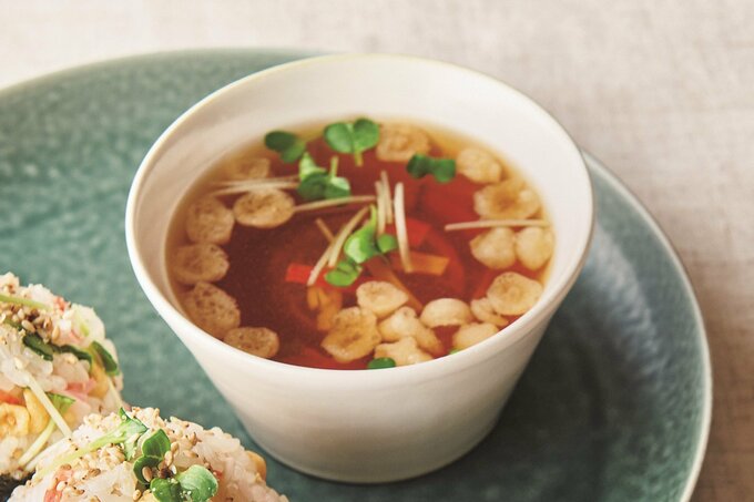 カニかまスープ