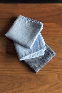 アイロンをパスできるリネンでそろえる