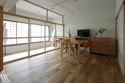 【団地リノベ事例】あえて団地の「古さ」を生かした和モダンなリノベ