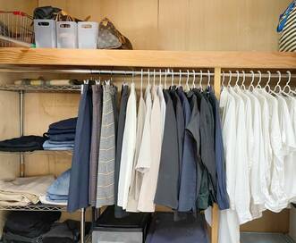 50代からのクローゼット片づけ。時間をかけて「分ける」がコツ