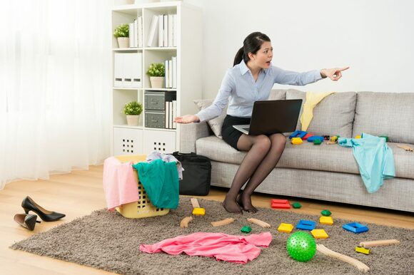 片づけストレス