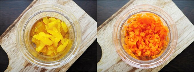 パプリカとニンジン