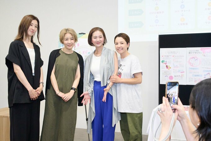 ESSE編集部ブースの様子