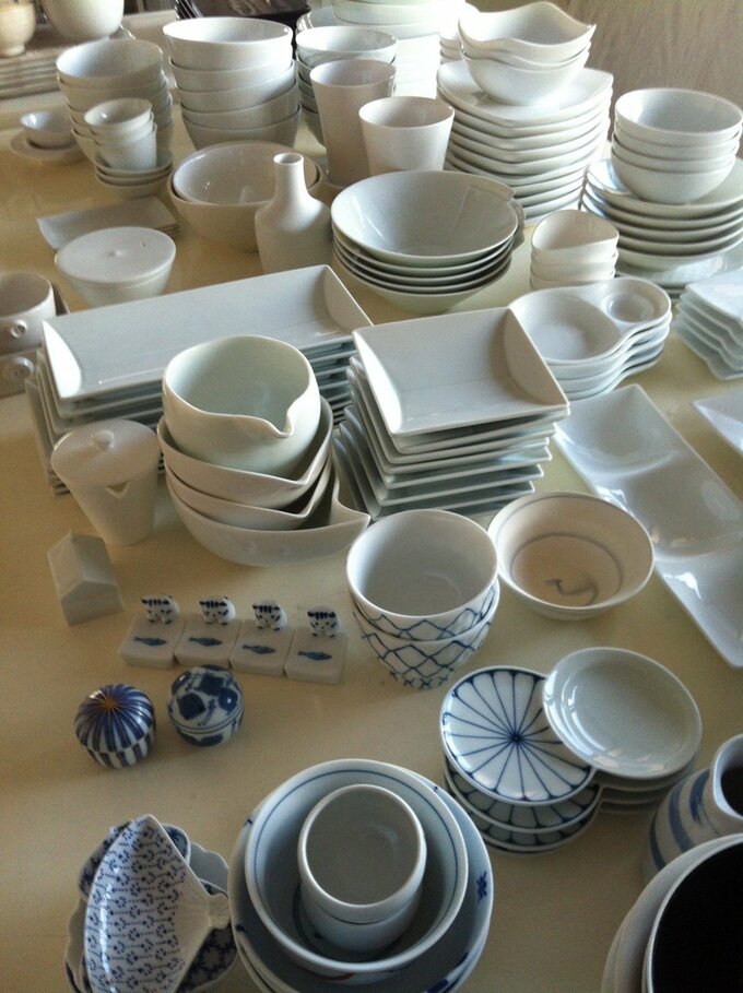 たくさんの食器