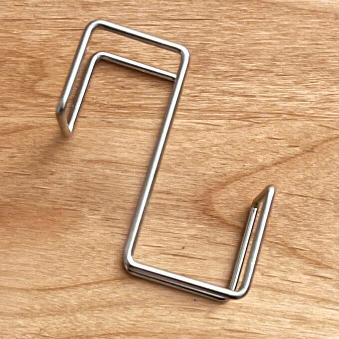 無印良品の「ステンレス扉につけるフック」