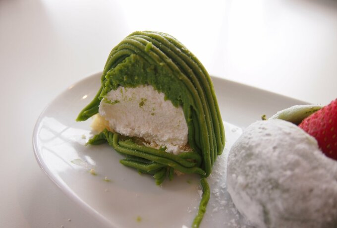 抹茶モンブラン