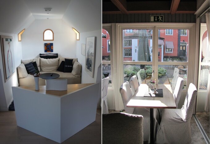 スウェーデンのインテリア例