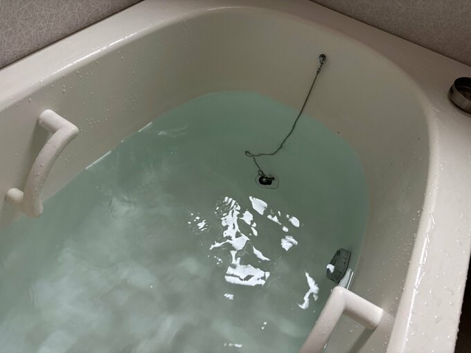 写真：風呂追い炊き