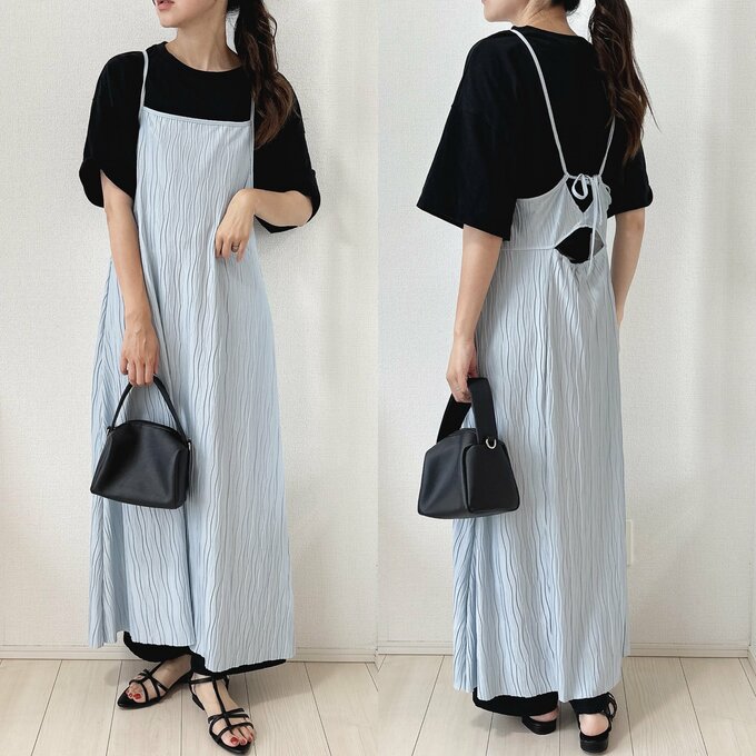 黒Tワンピレイヤード