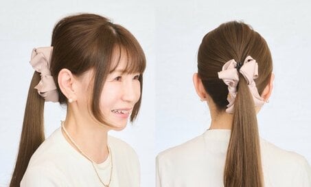 50代、老けて見えない「ひとつ結び」のコツ。クリップ1つで暑い日もおしゃれに