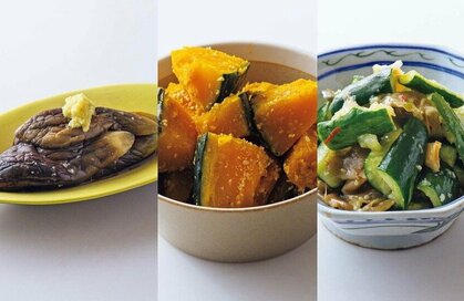 レンチン＆あえるだけ副菜3品。どんなおかずにも合って万能