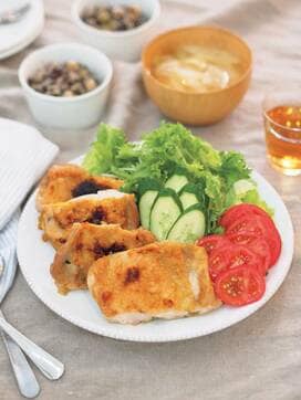 鶏肉はグリルで脂質オフ＆皮パリッ！マヨサラダつきやせ献立