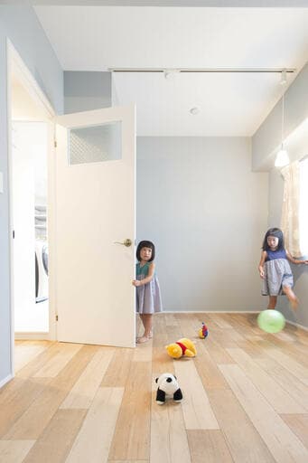 北欧風の子ども室