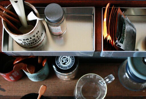 3連ボックスのウォールラック