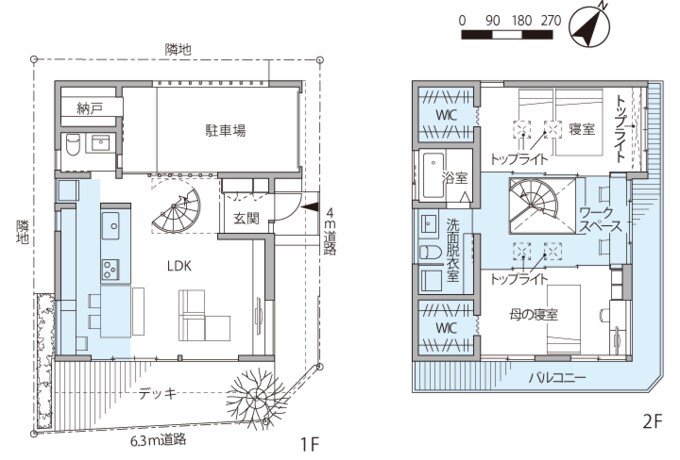 山本さん邸の間取り