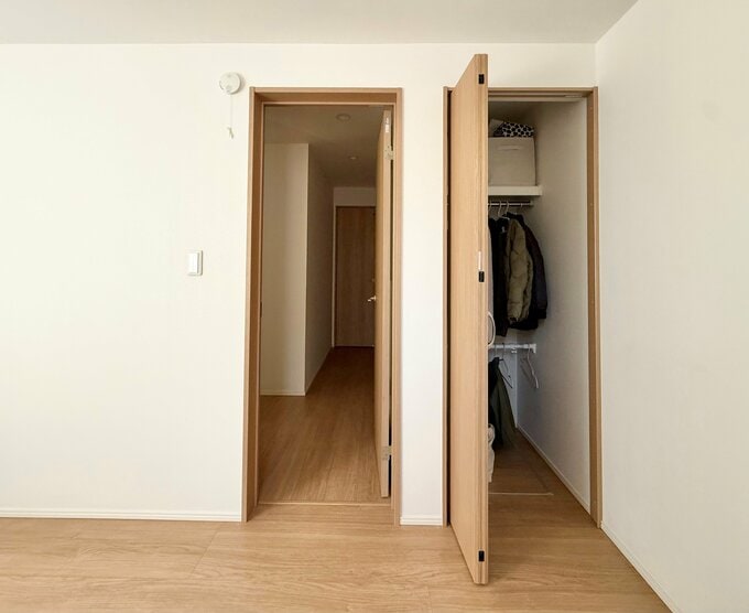 1階は外出前の身支度整えゾーン