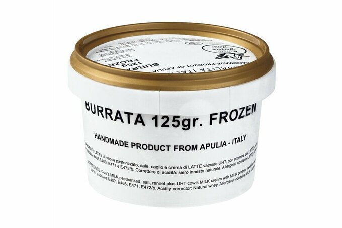 ・イタリアブッラータ　125g　¥851　※冷凍食品（カルディコーヒーファーム）