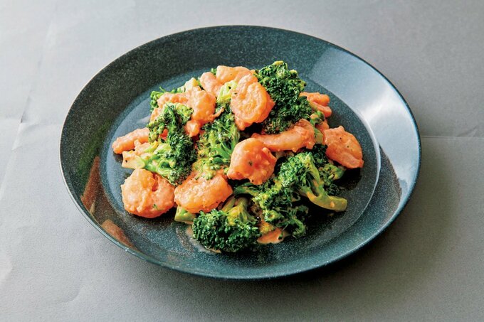 エビマヨブロッコリー