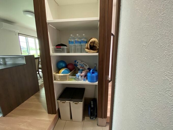 シューズクローゼットに置いてあるもの