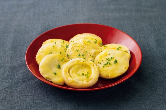 タマネギのチーズ蒸し