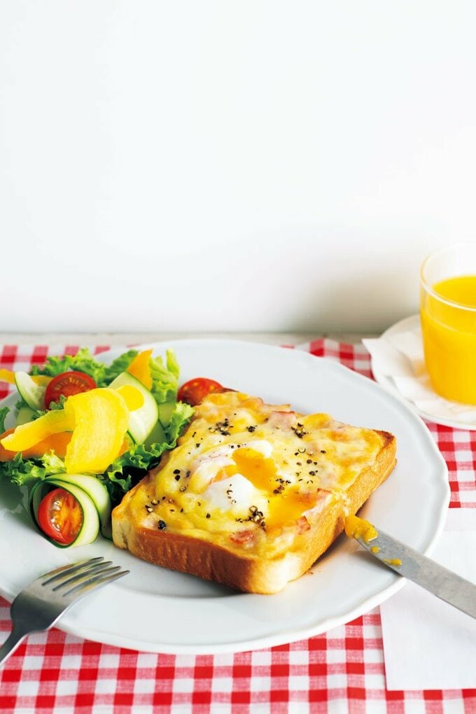 カルボナーラトースト