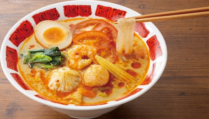 小籠包入り麻辣湯