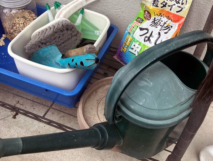 屋外に放置されたものに水がたまると、蚊の発生源になることも(画像:アース製薬提供)